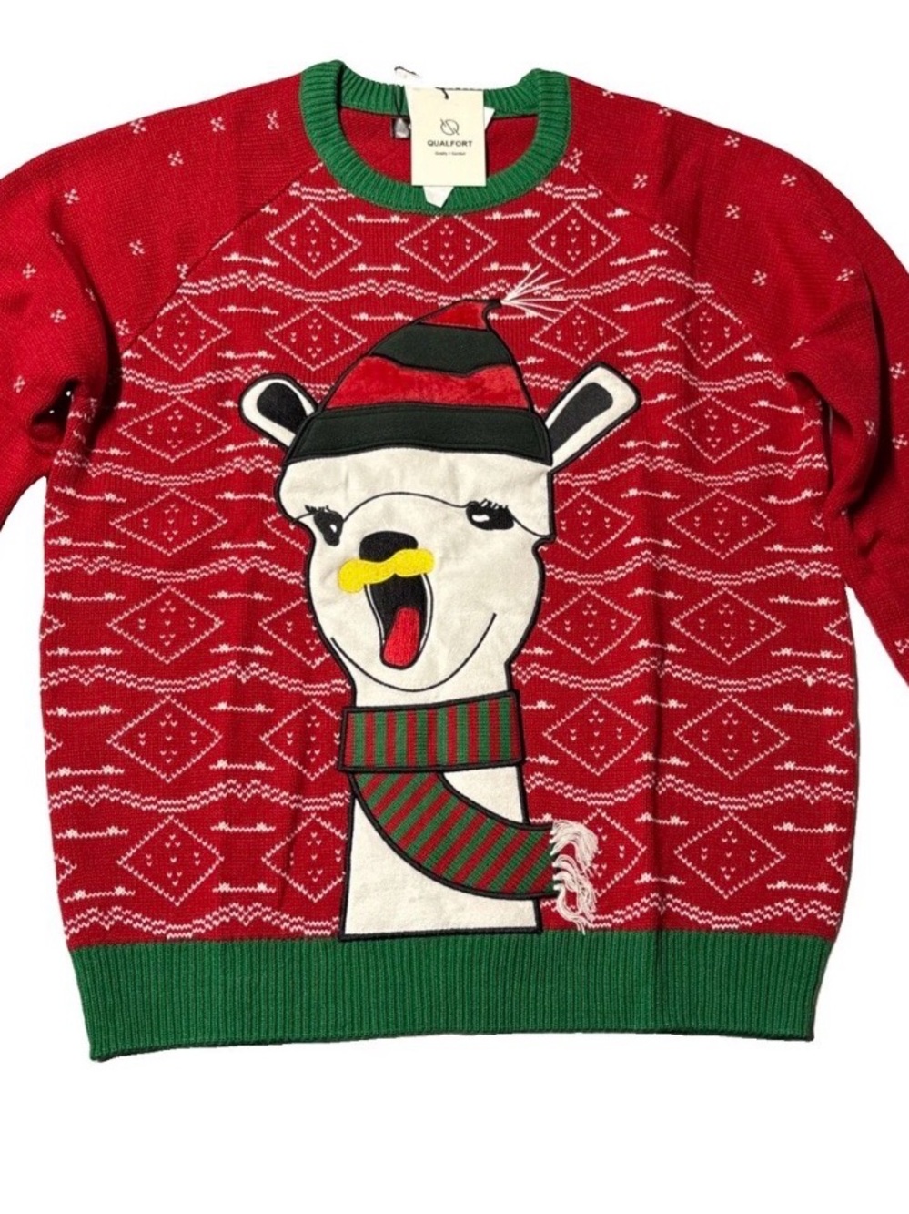 Ugly Christmas Sweater with cute Llama! BNWT - Multiple Sizes Available
